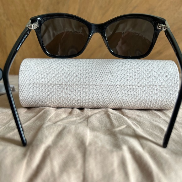 Saks fifth avenue 83/S 0807 sunglasses with stones encrusted in both sides - Picture 4 of 14